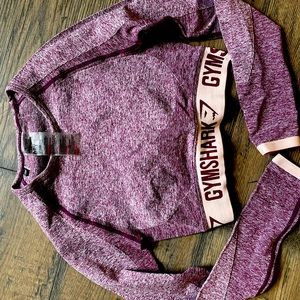 Gymshark flex long sleeve crop